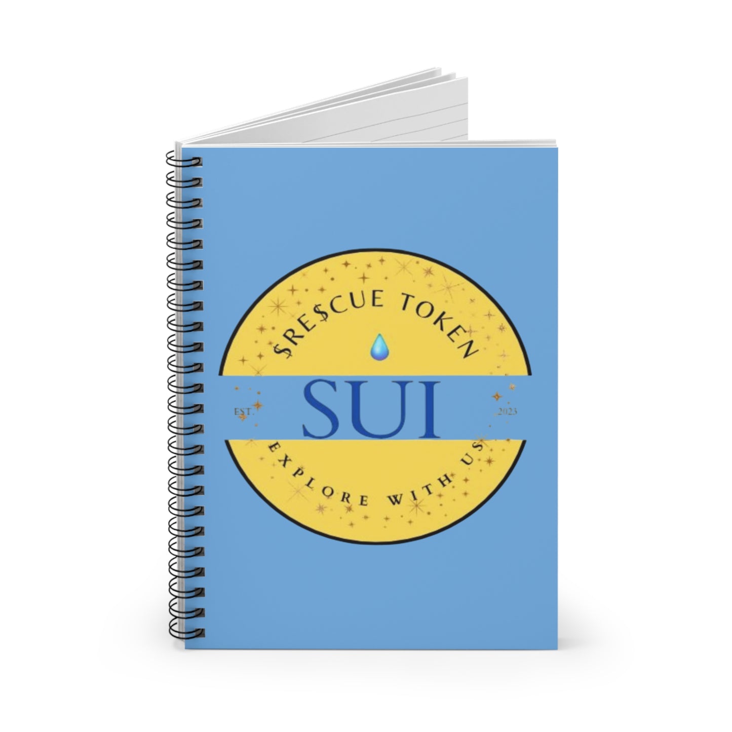 Spiral Notebook - Lifeguard Rescue Token Design