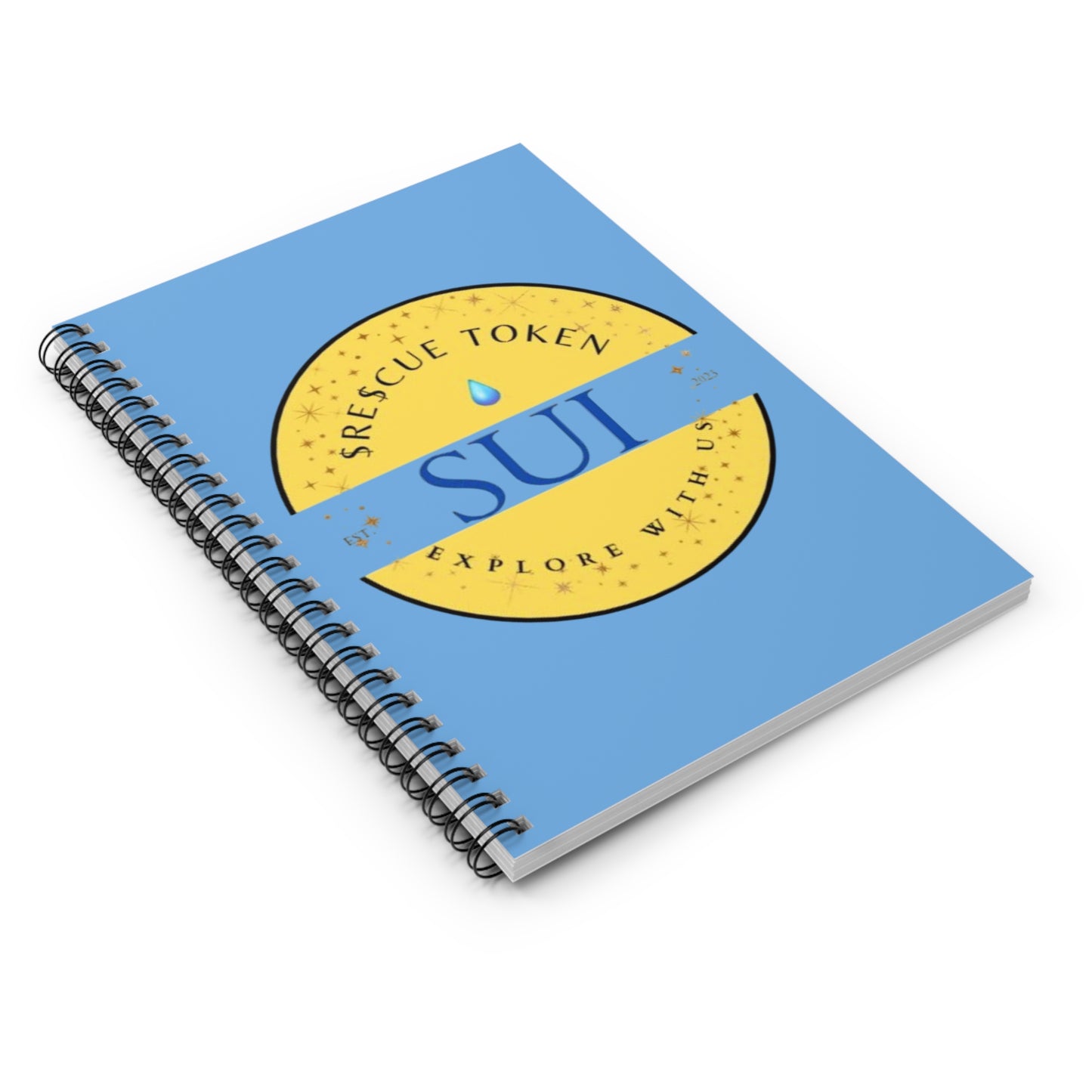 Spiral Notebook - Lifeguard Rescue Token Design